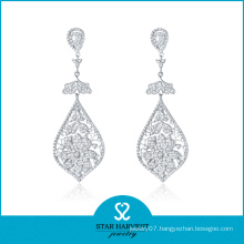 New Arrvial Mexican Silver Earring Jewellery with CZ (E-0142)